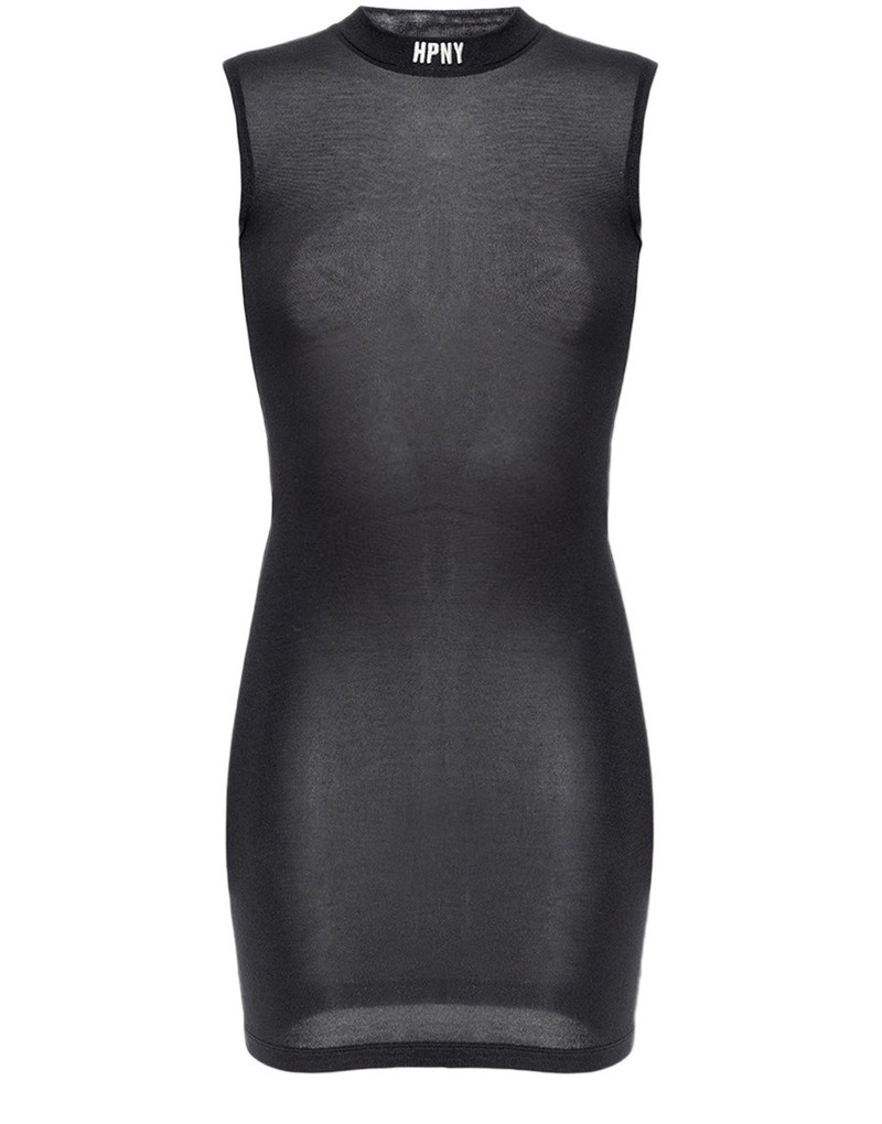 Mini dress with logo - 1