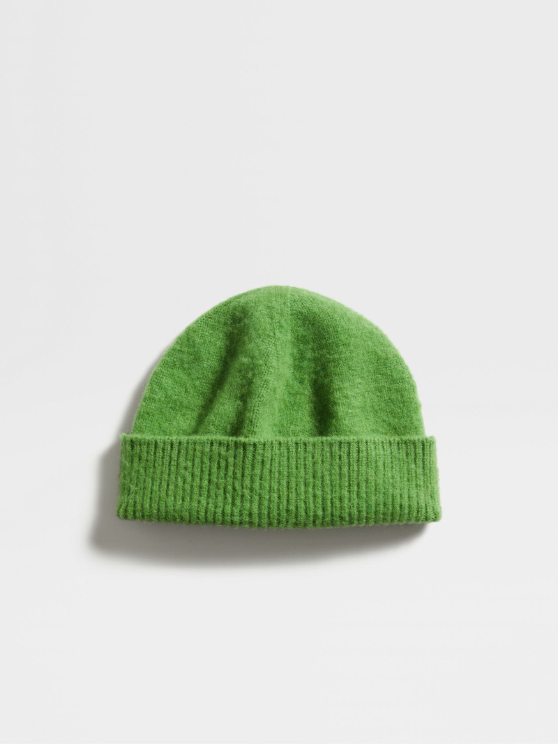 ZEGNA X THE ELDER STATESMAN OASI CASHMERE BEANIE 1