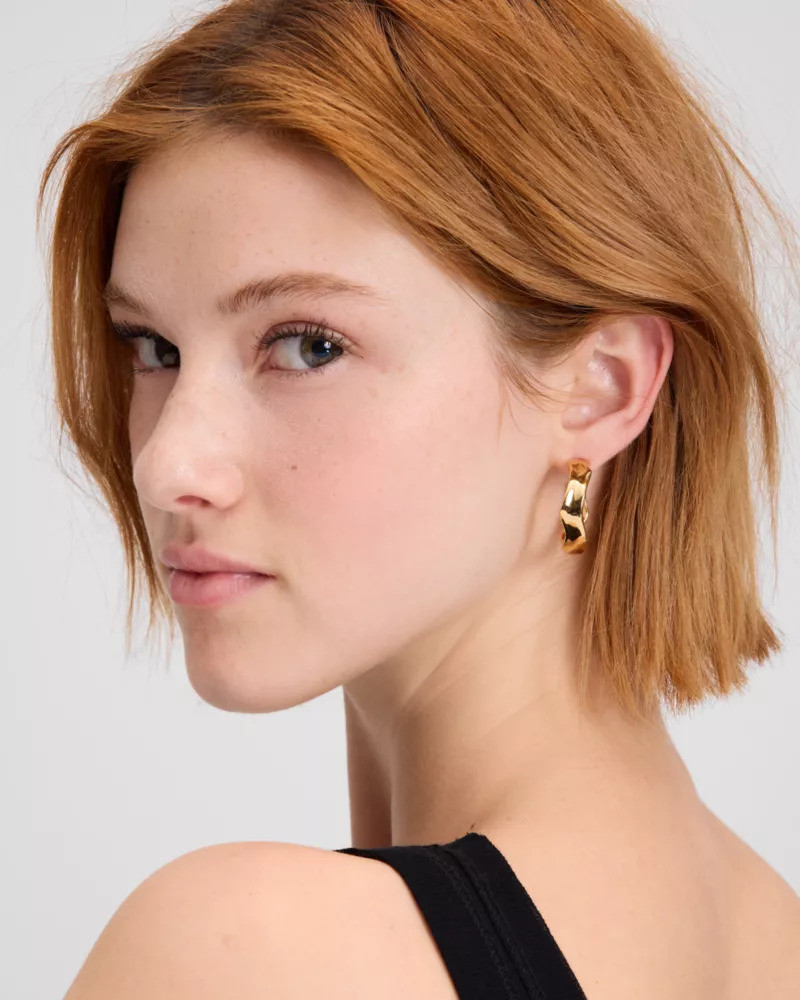 kate spade Molten Hoops outlook