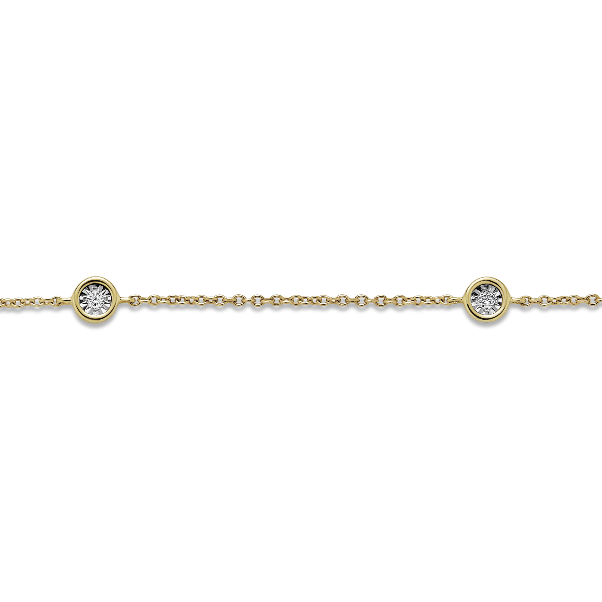 Diamonds By The Dozen Anklet - 3