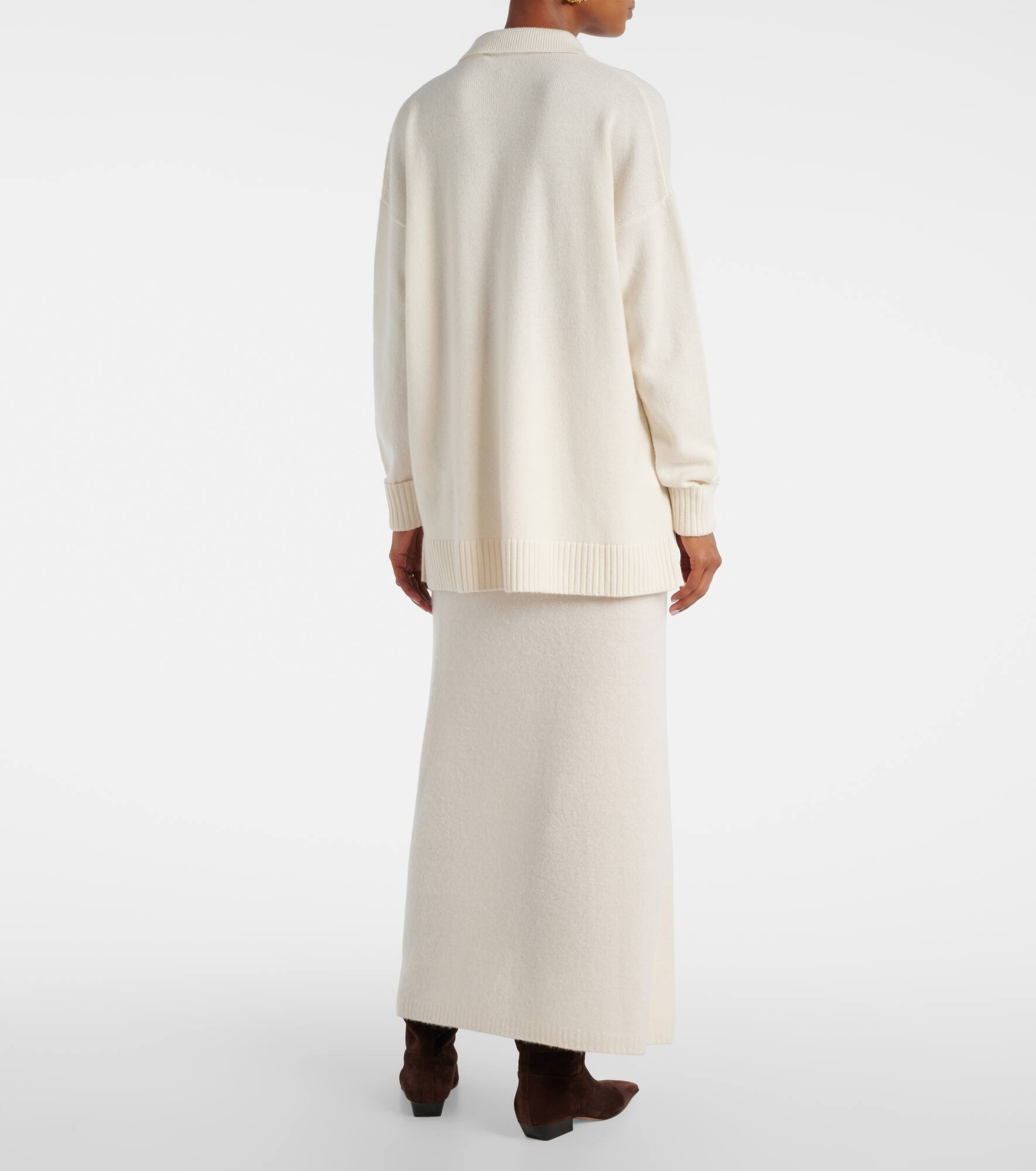 Bull oversized cashmere cardigan - 3