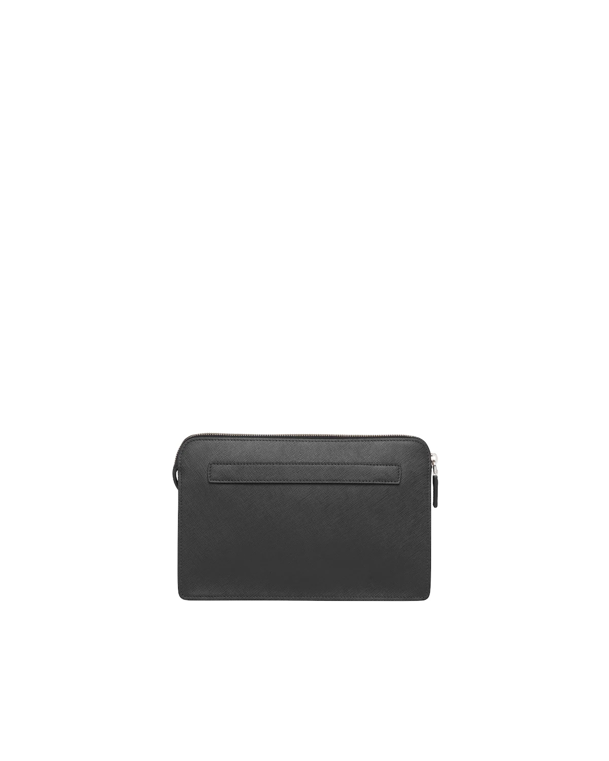 Saffiano Leather Clutch - 4