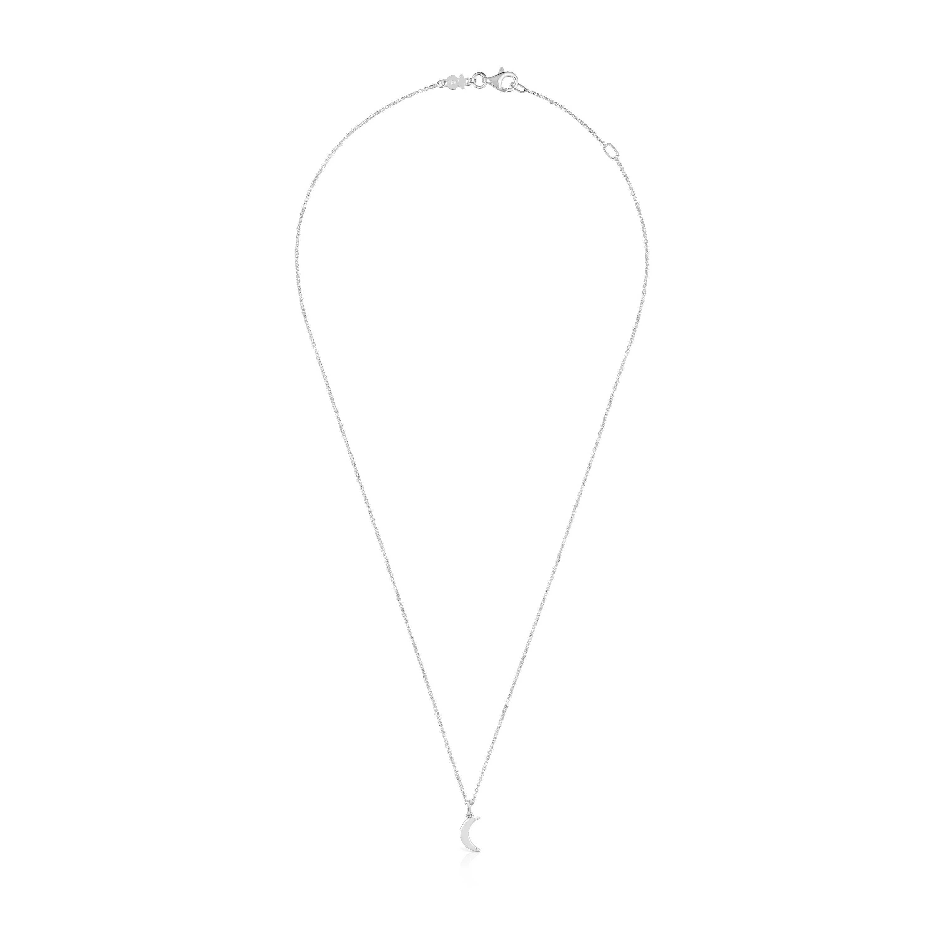 Short silver Necklace with moon TOUS Motifs - 1