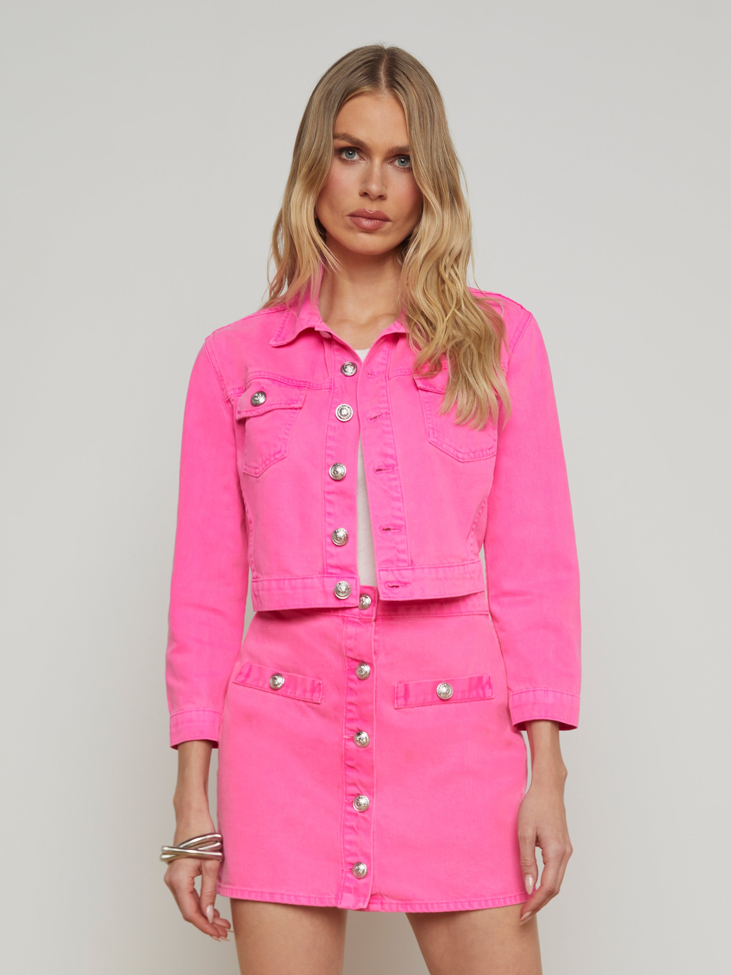Koda Cropped Denim Jacket - 2