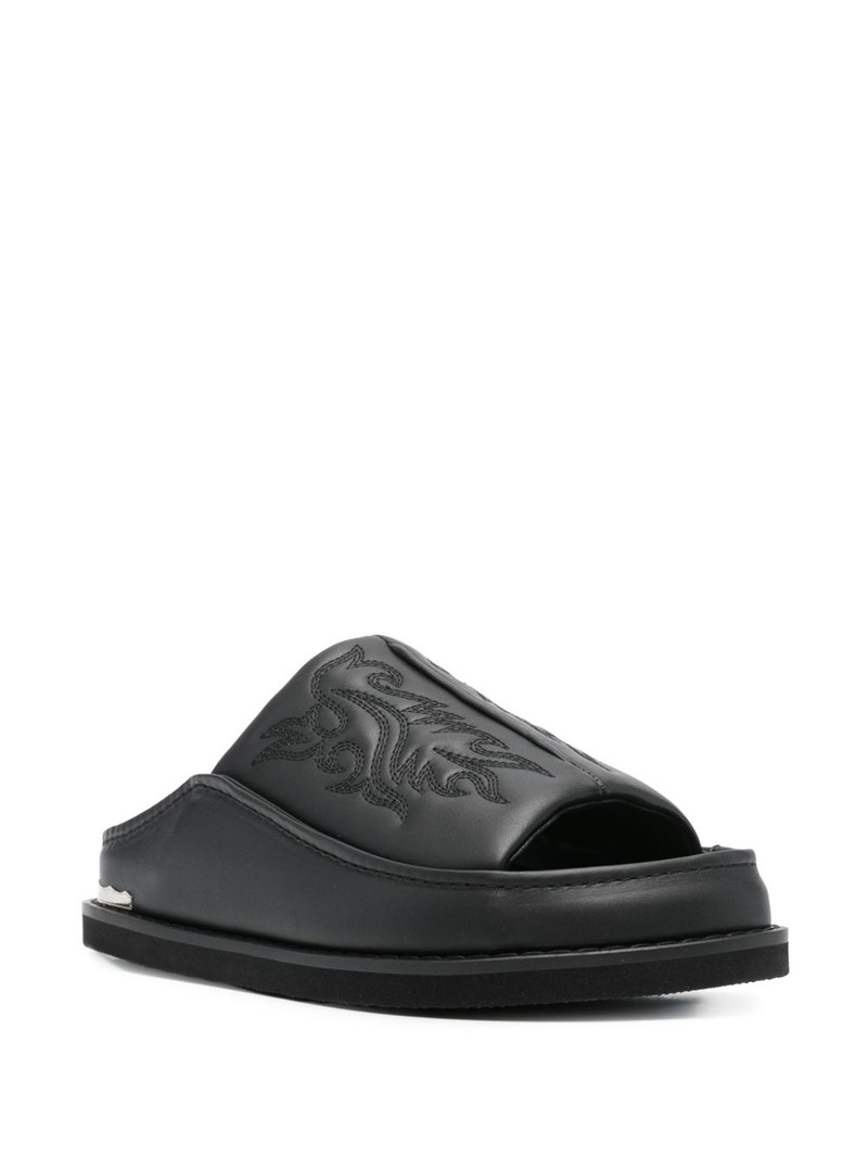 TOGA PULLA embroidered sandals outlook