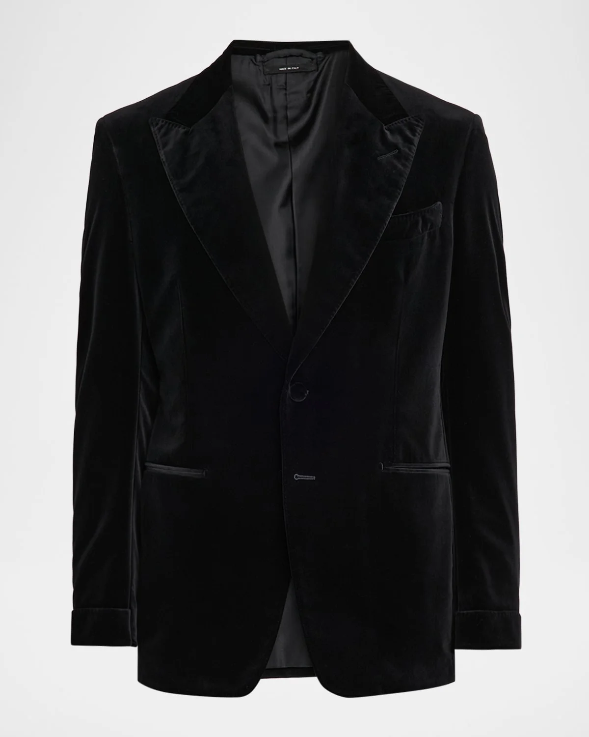 Men's Shelton Velvet Peak Lapel Dinner Jacket - 1