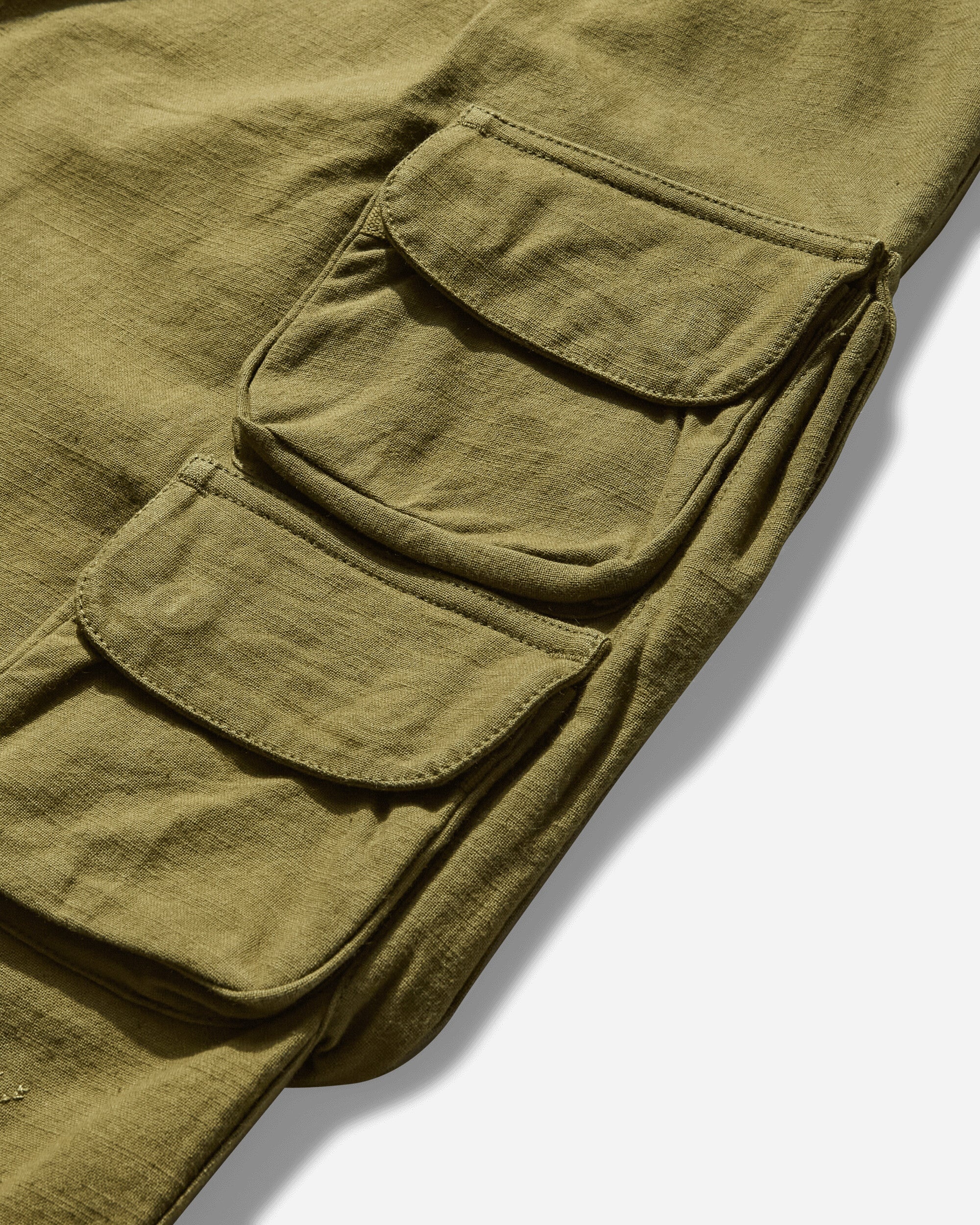 Men's Forager Pants Olive Slub - 4