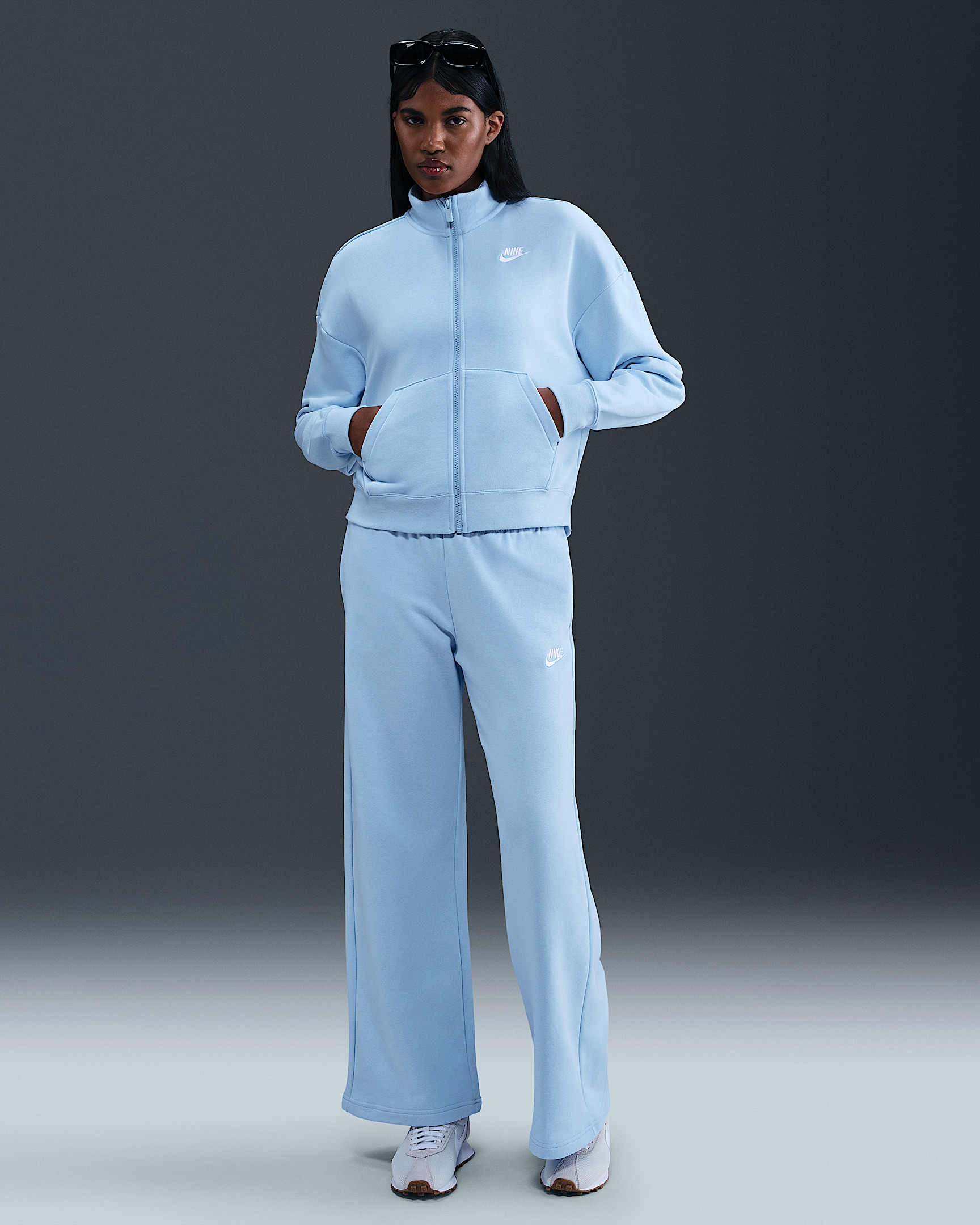 Nike Sportswear Club Fleece Women's Loose Track Jacket - 4