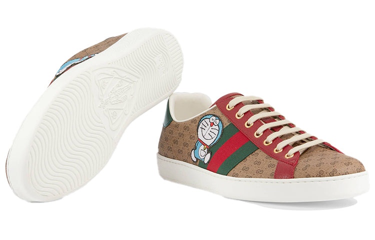 Doraemon x Gucci Ace Series Shoes/Sneakers Ebony 655021-2SZ10-9765 - 7