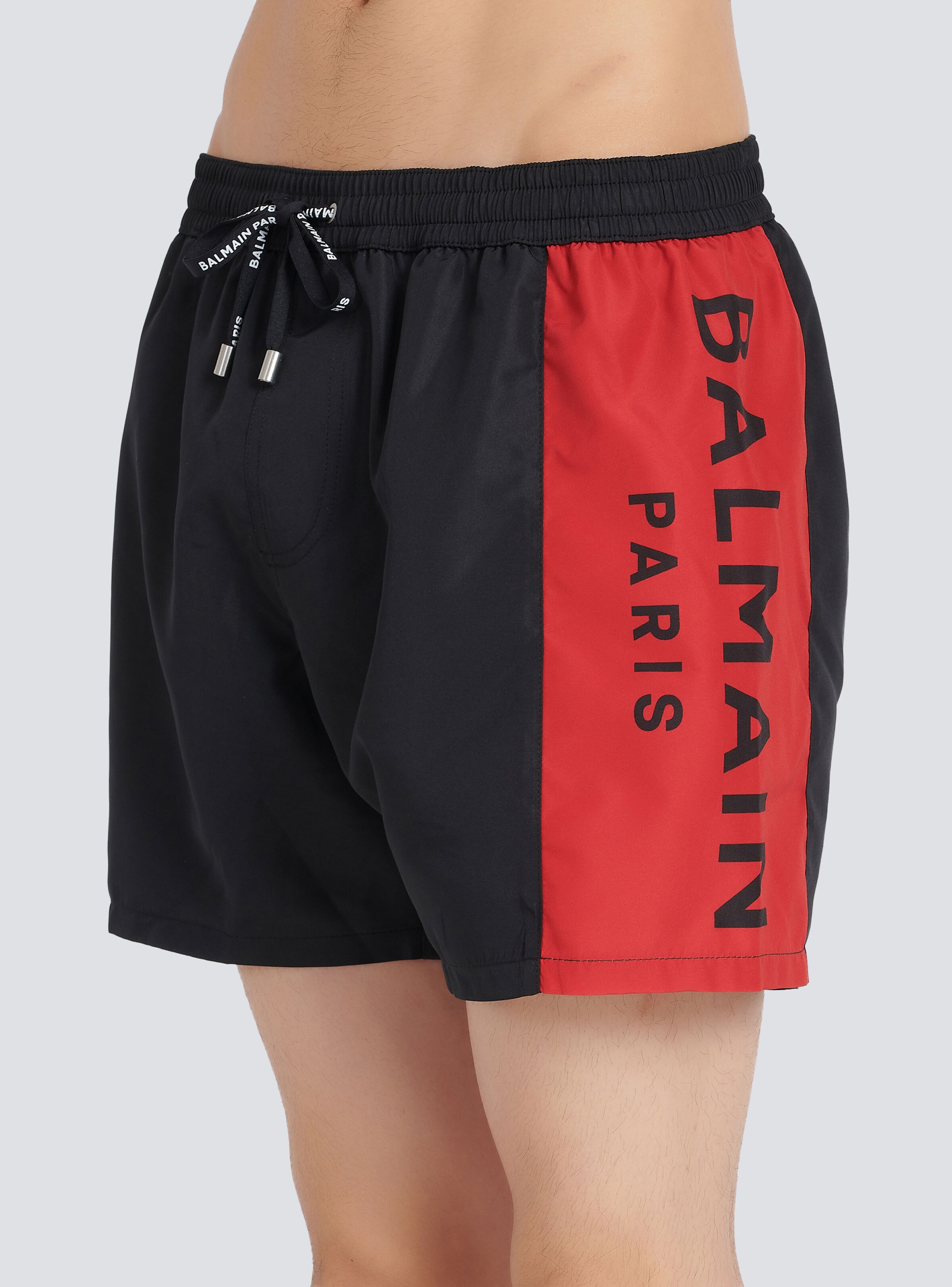 Balmain logo swim shorts - 6