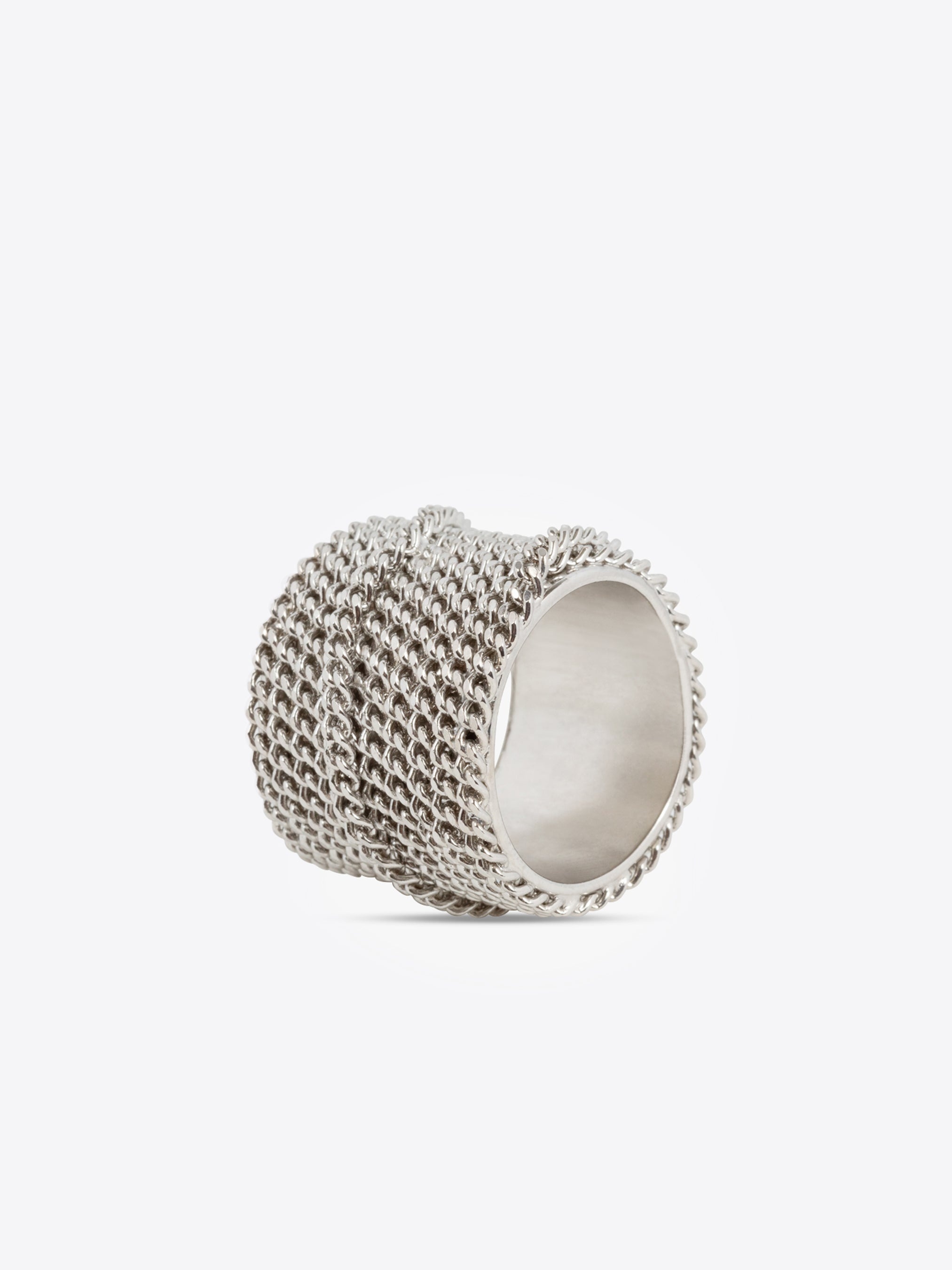 STACKED CHAIN RING - 3