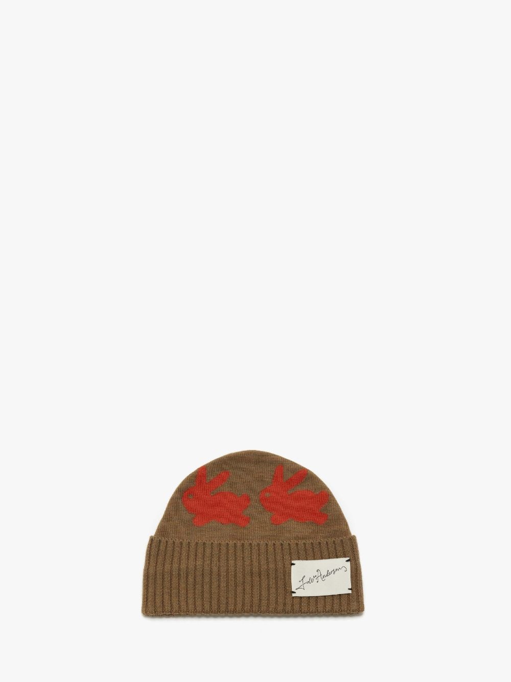 BEANIE WITH BUNNY MOTIF - 1