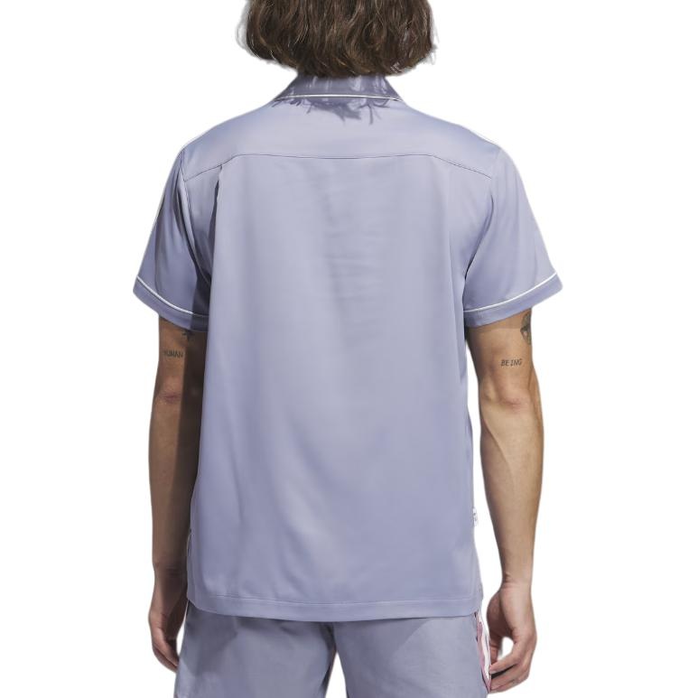 adidas x CLOT Bowling Shirt Asia Sizing 'Purple' IY8684 - 4