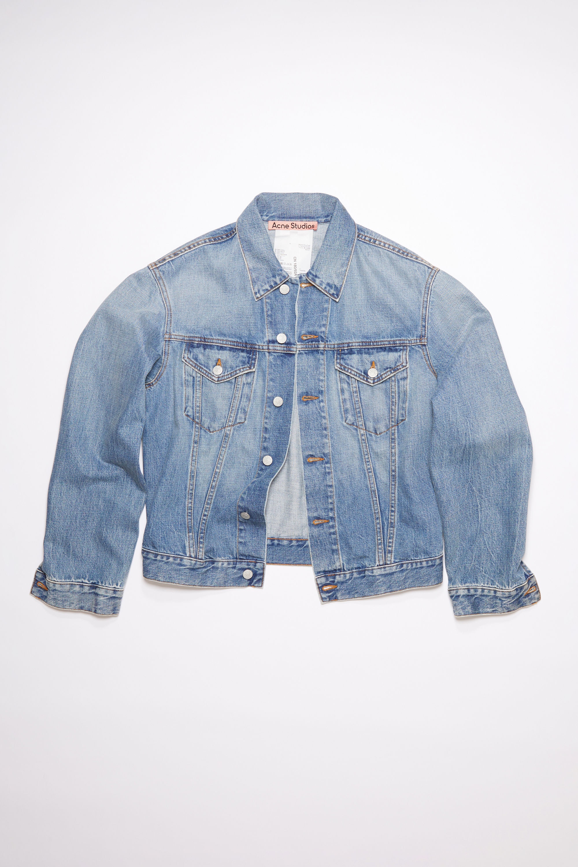 Classic denim jacket - Mid Blue - 7