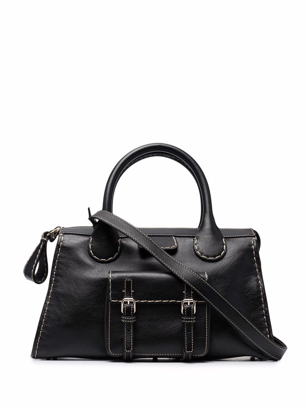 Edith medium leather handbag - 1