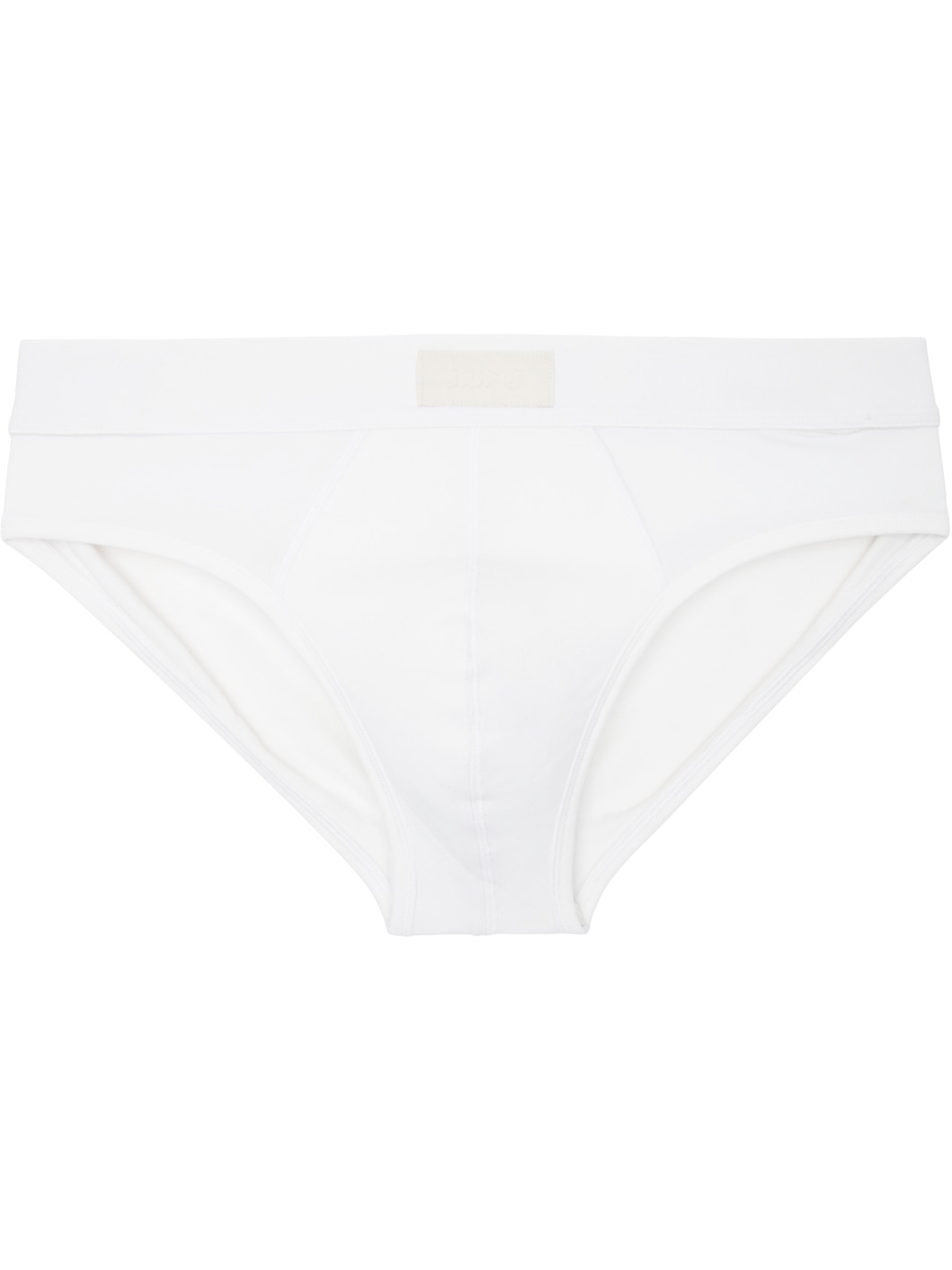 Three-Pack White SKIMS Cotton Briefs - 2