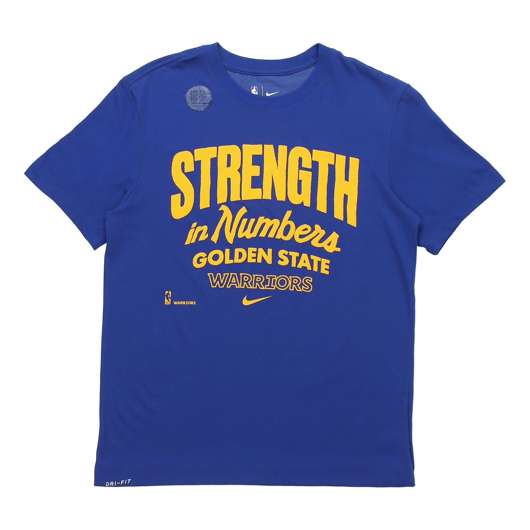 Nike Golden State Warriors Mantra Dri-FIT NBA Short Sleeve Blue CK8806-495 - 1