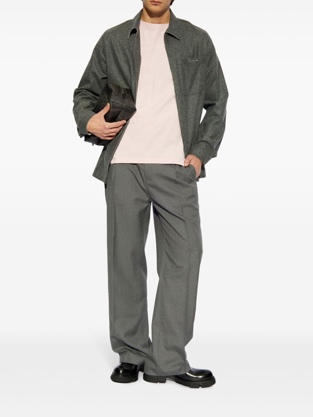 virgin wool trousers - 2