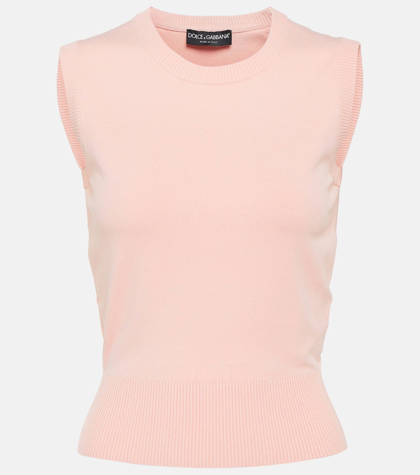 Knitted tank top - 1