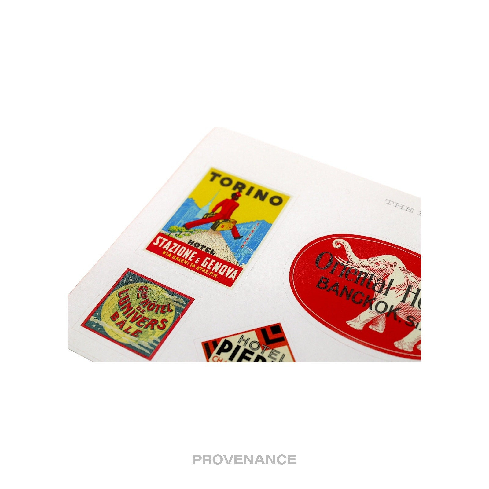 Louis Vuitton Sticker Set Sheet - THE BOOK HOLIDAY ISSUE - 2