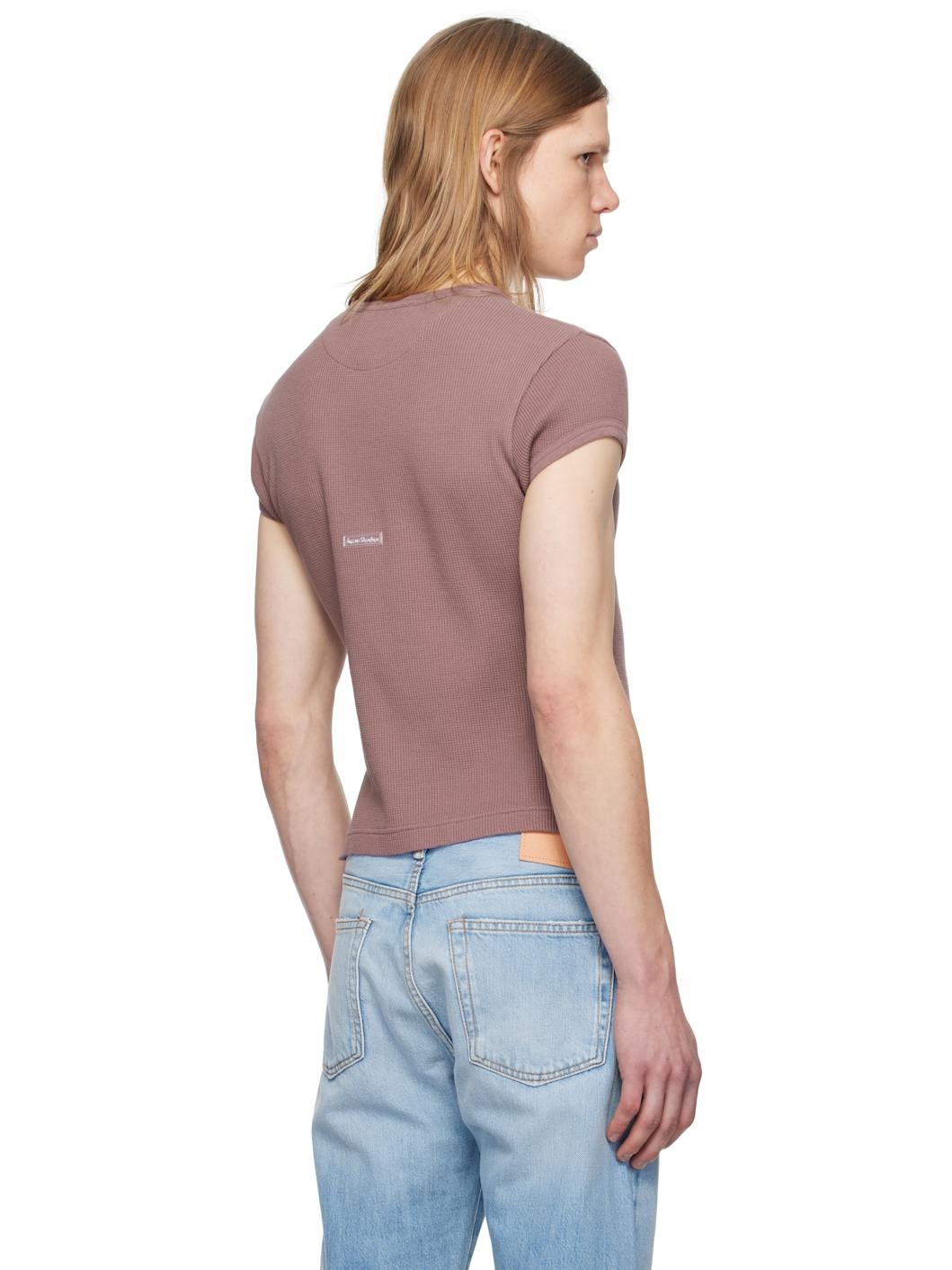 Purple Fitted T-shirt - 3