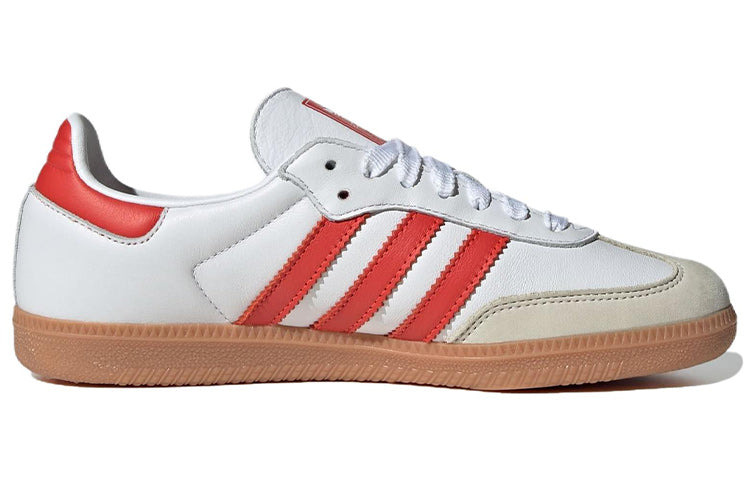 (WMNS) adidas Samba OG 'White Solar Red Gum' IF6513 - 3