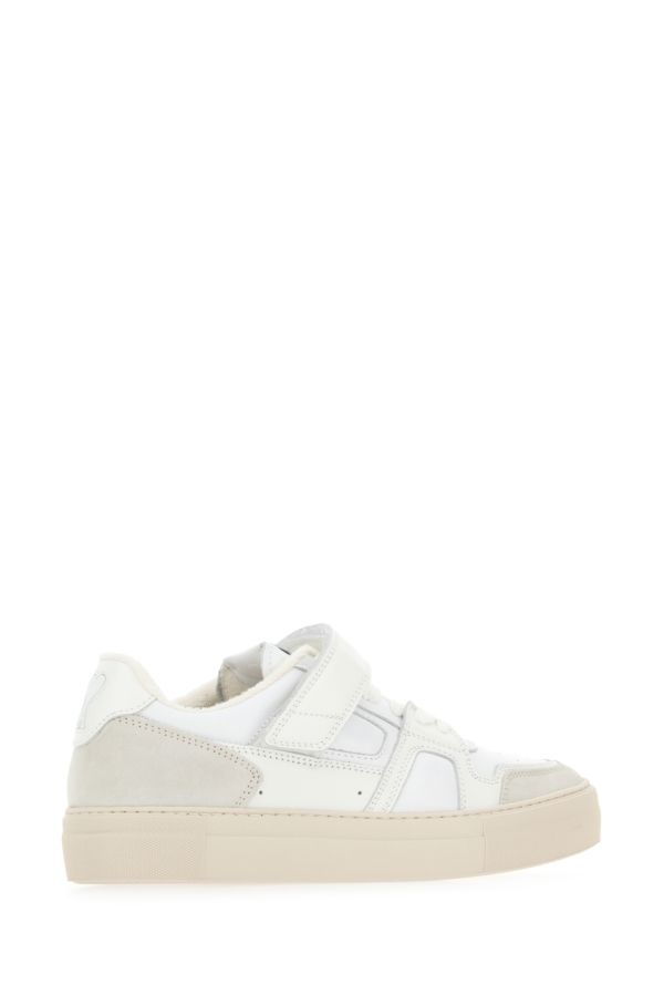 Ami Man Two-Tone Leather And Suede Ami Arcade Sneakers - 3