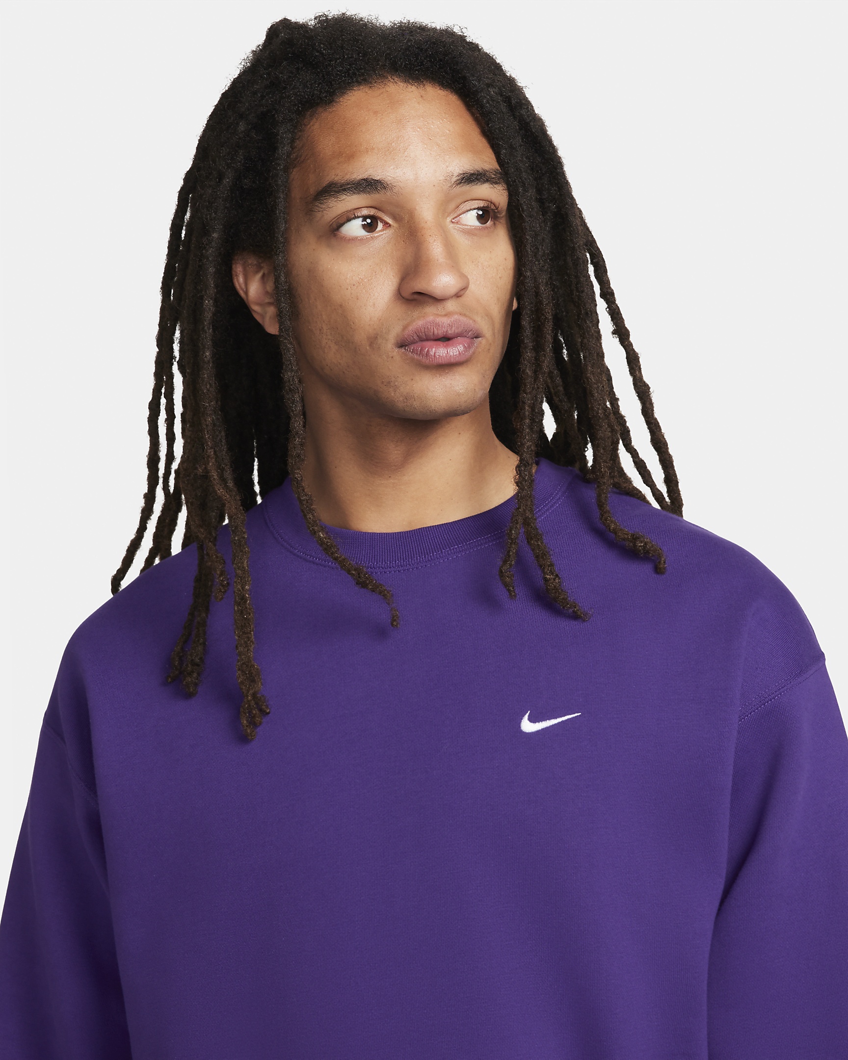 Nike Solo Swoosh Men's Fleece Crew - 3