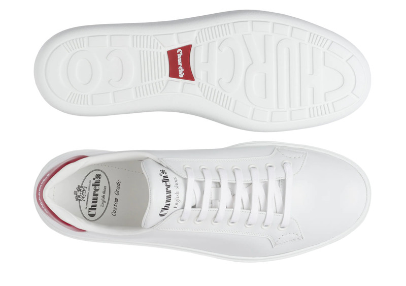 Boland s
Rois Calf Sneaker White/scarlet 3