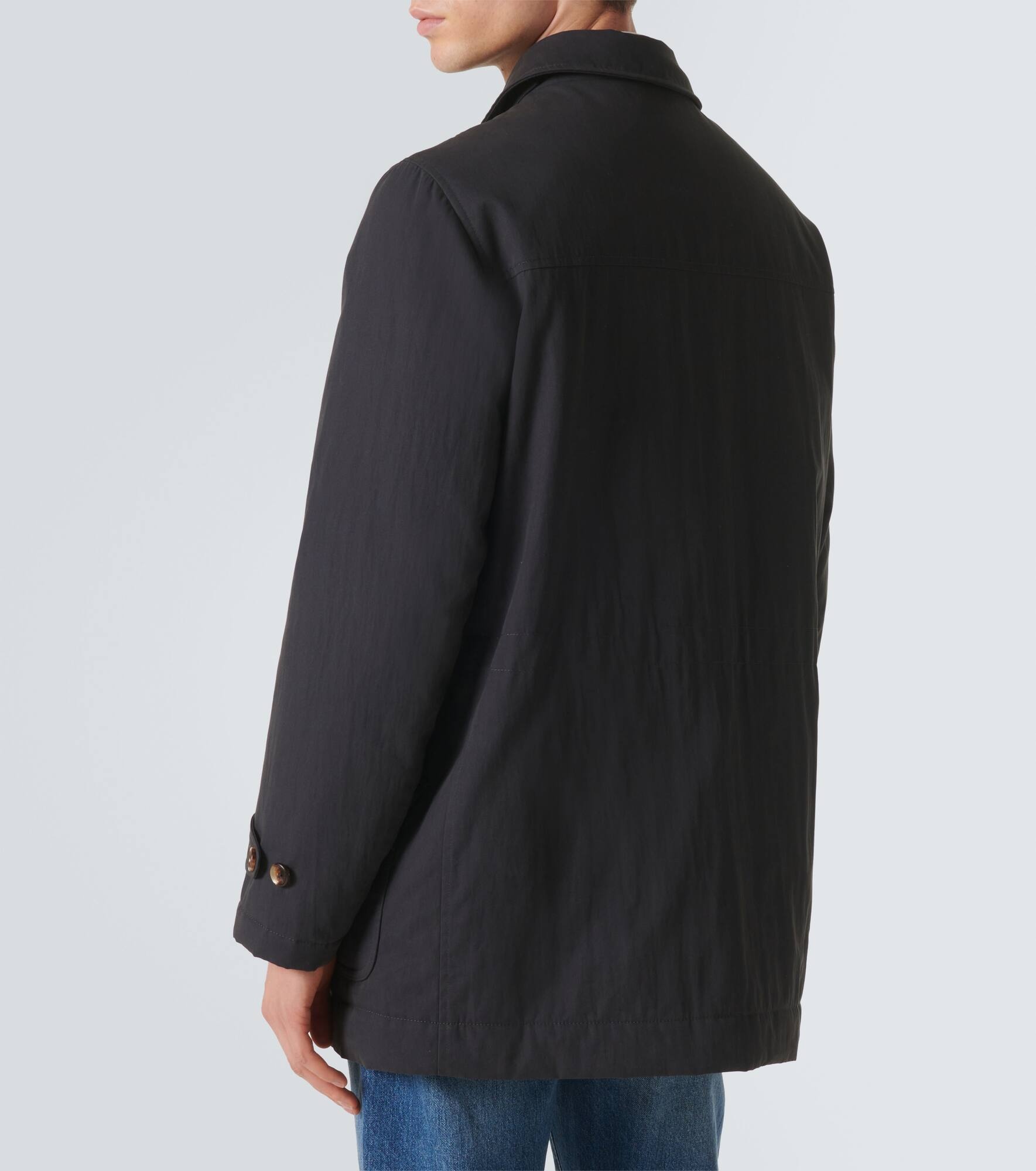 Cotton-blend jacket - 4