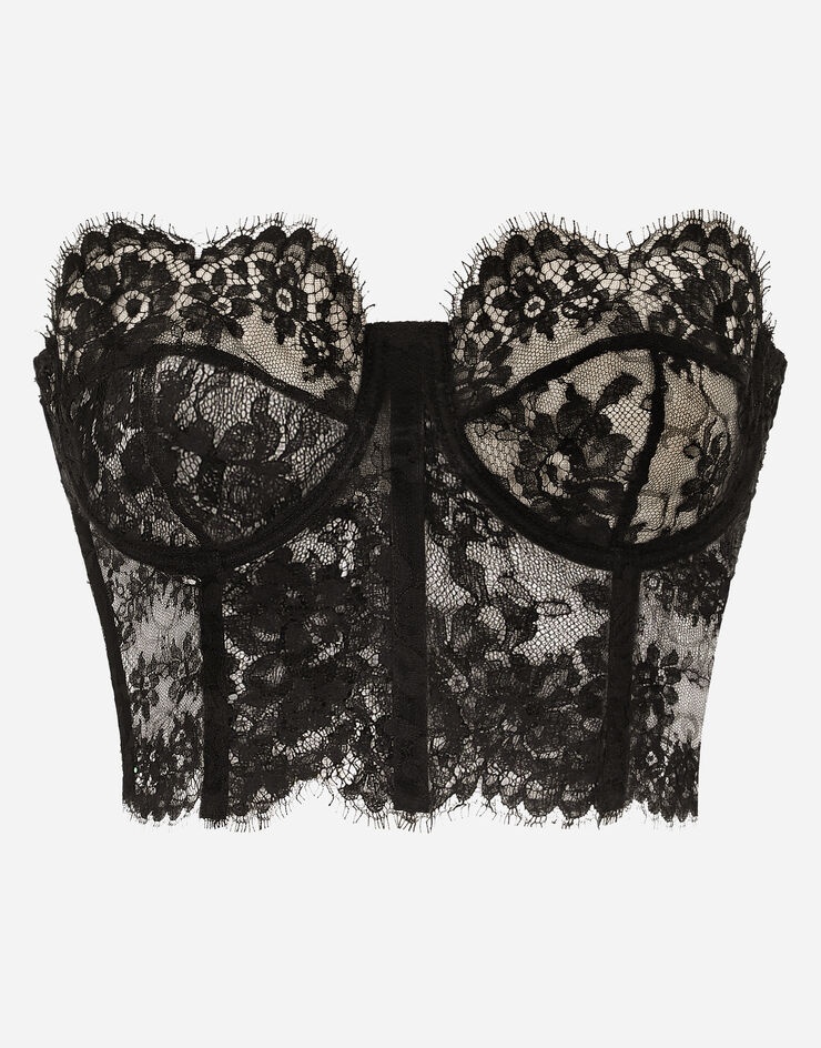 Lace bustier top - 1