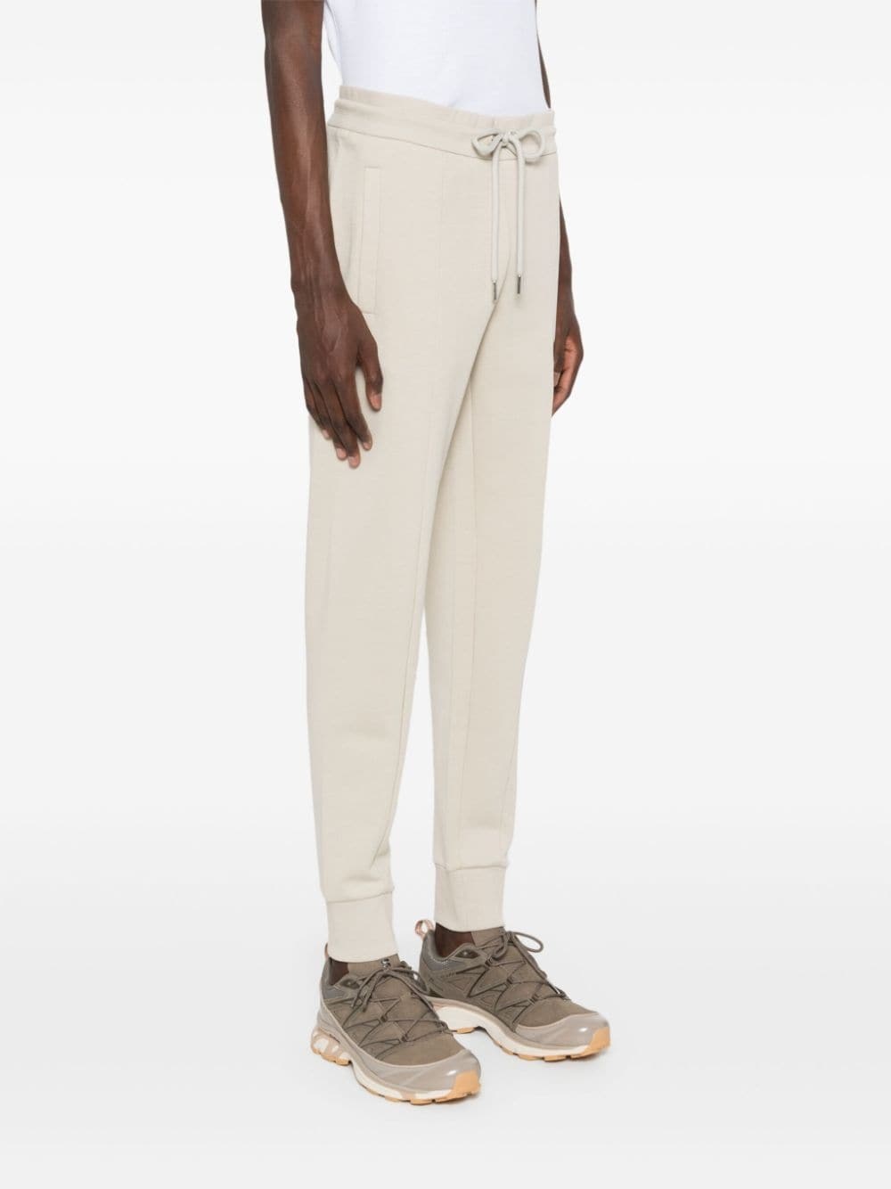 stripe-detail logo-appliqué track pants - 3