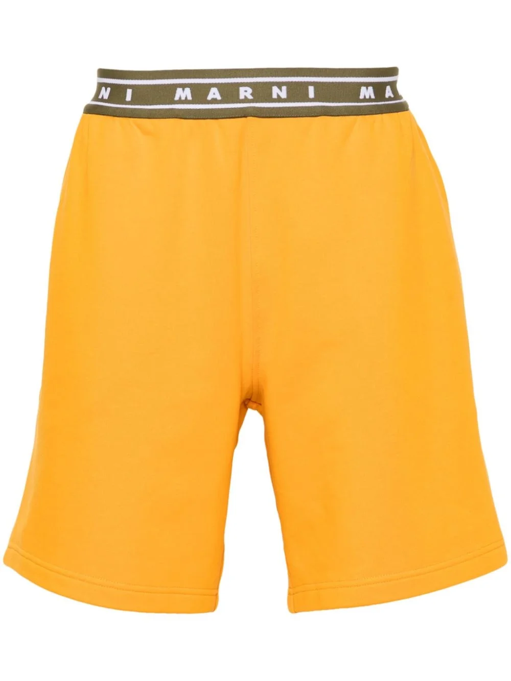 logo-waistband track shorts - 1