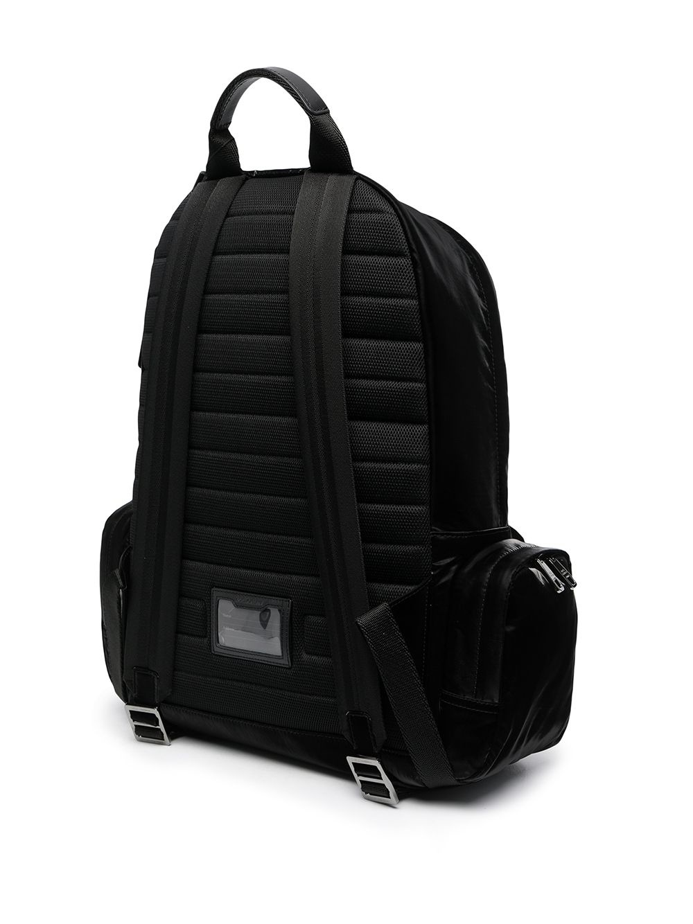 logo-plaque backpack - 3