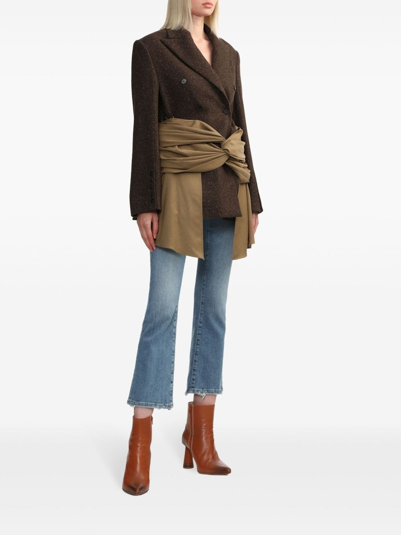 rokh belted blazer outlook