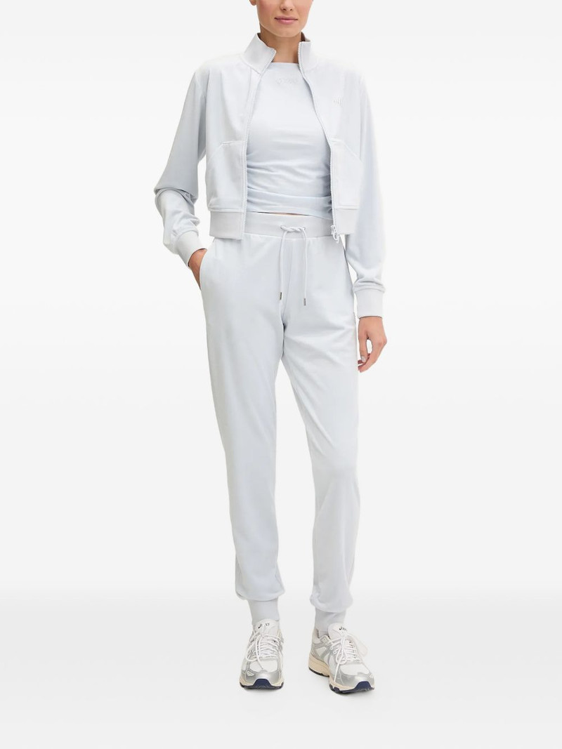 GUESS USA rhinestone-logo track pants outlook
