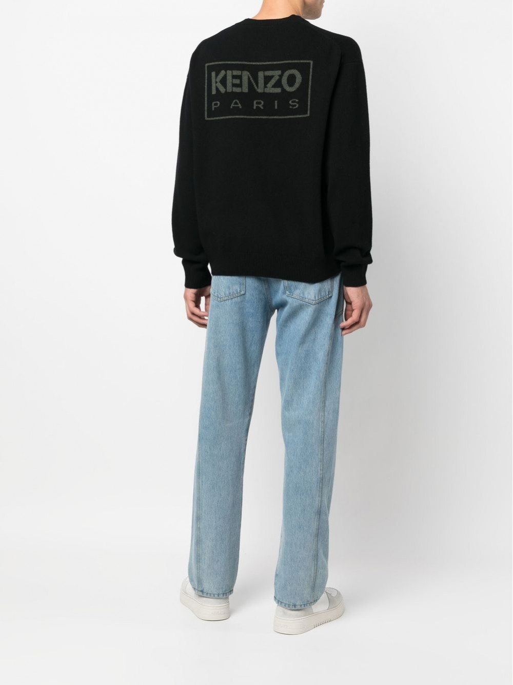 KENZO 'Boke Flower Crest' embroidered jumper | REVERSIBLE