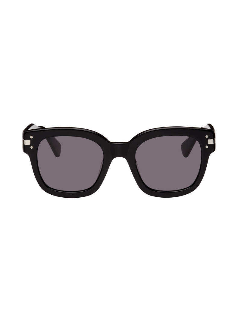 Black Classic Logo Sunglasses - 1