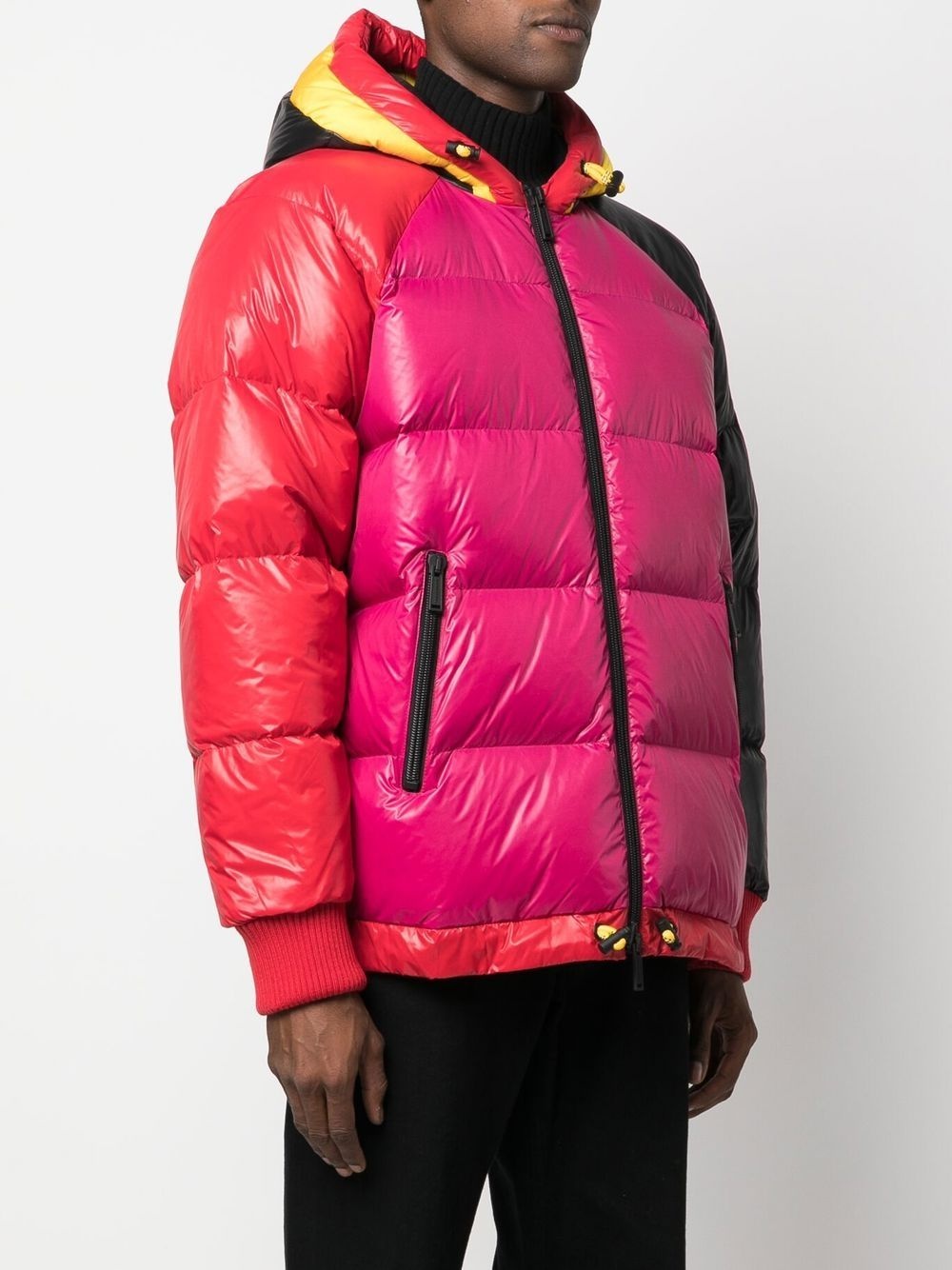 Kaban logo-print padded jacket - 3