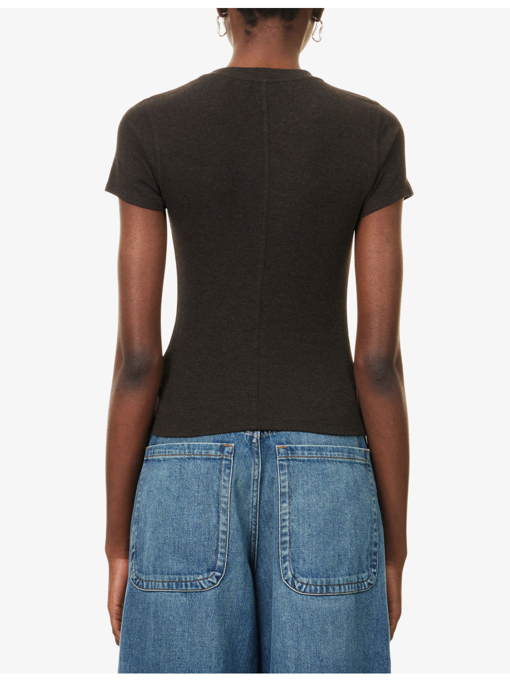 The Rib Baby Tee Modal-Jersey Top - 4