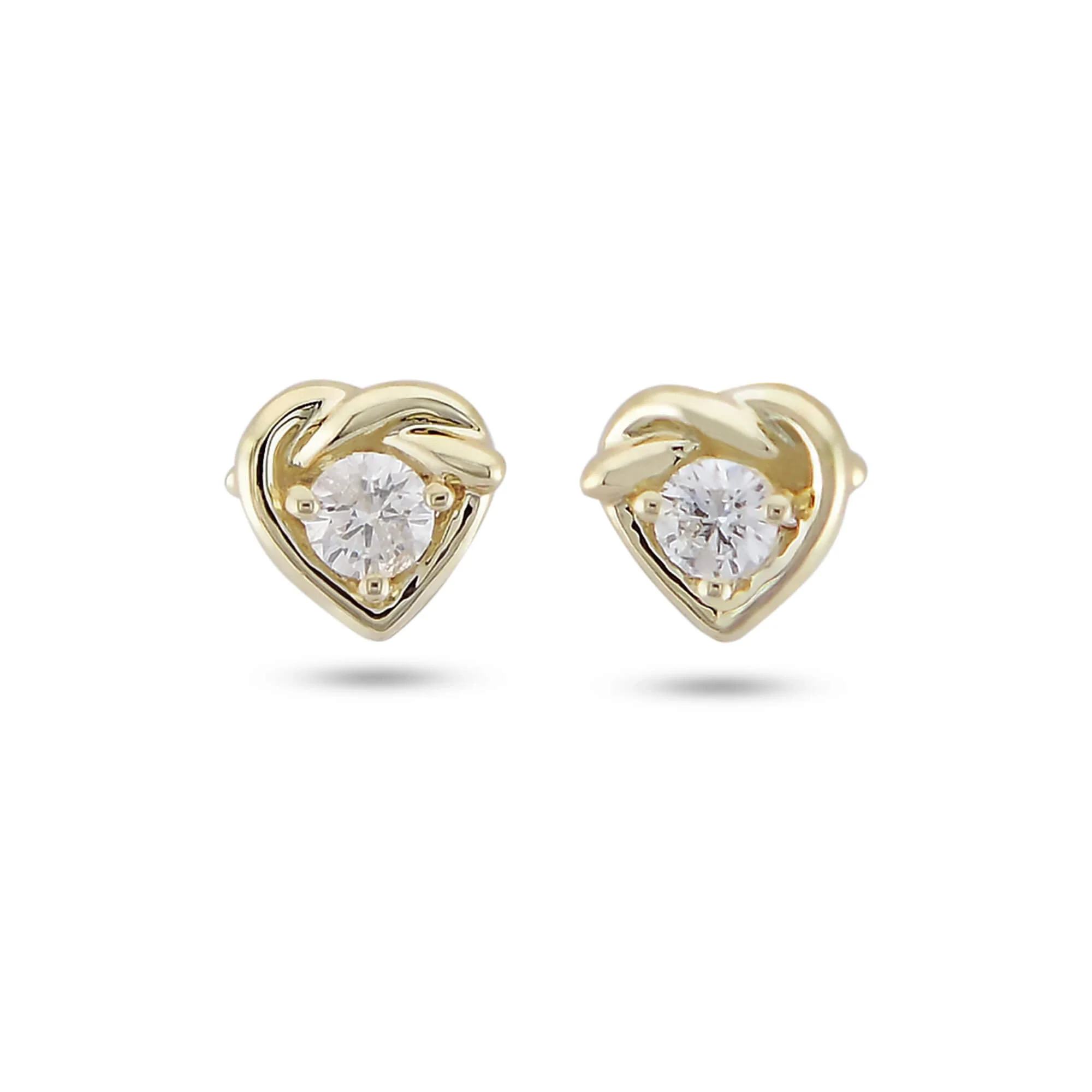 Tie The Knot Diamond Studs - 1