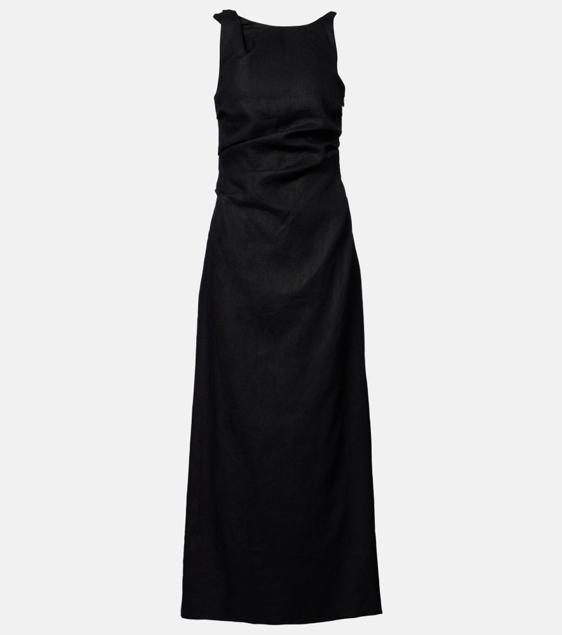 Cera linen midi dress 1