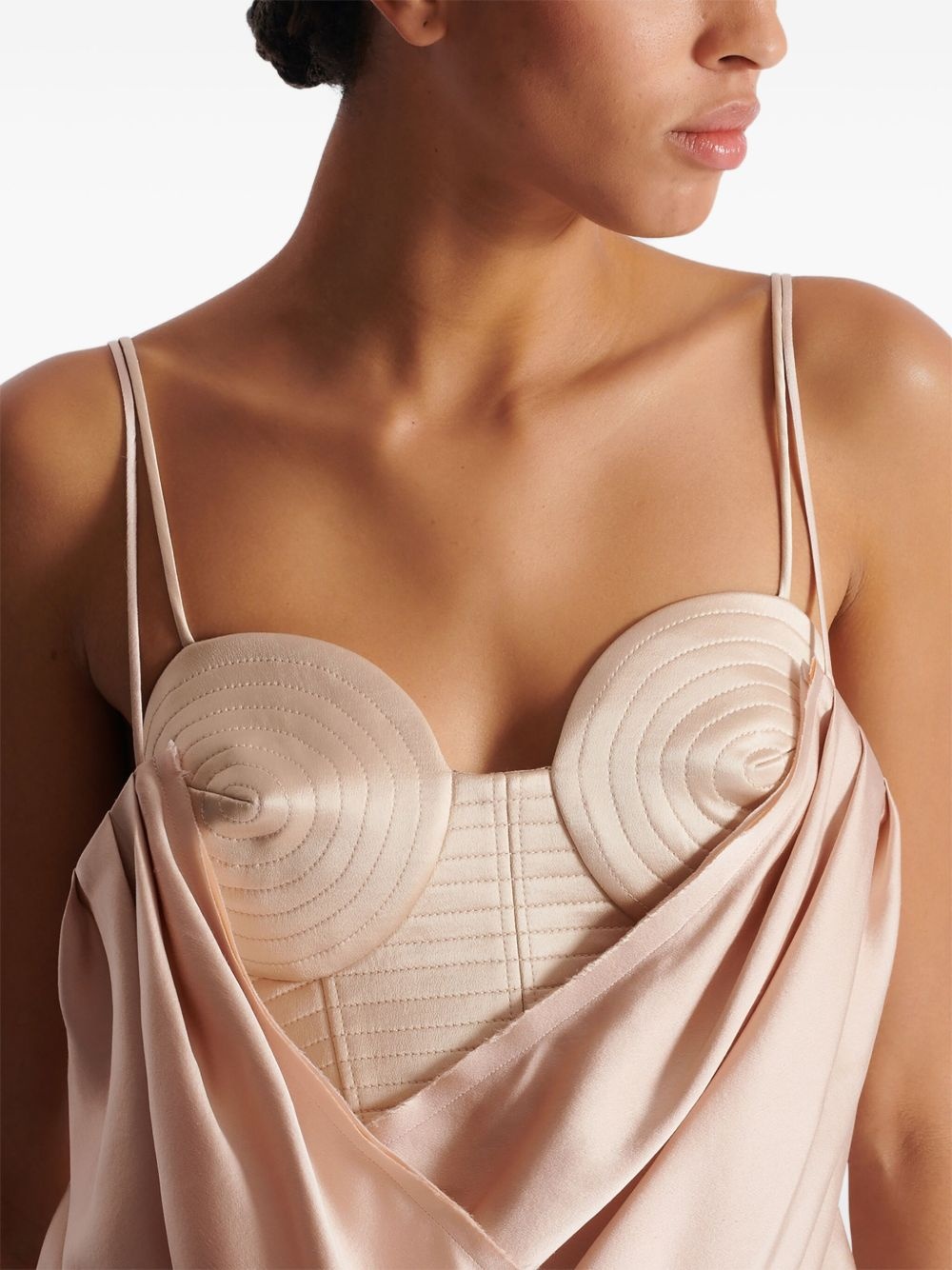 draped tank top - 7
