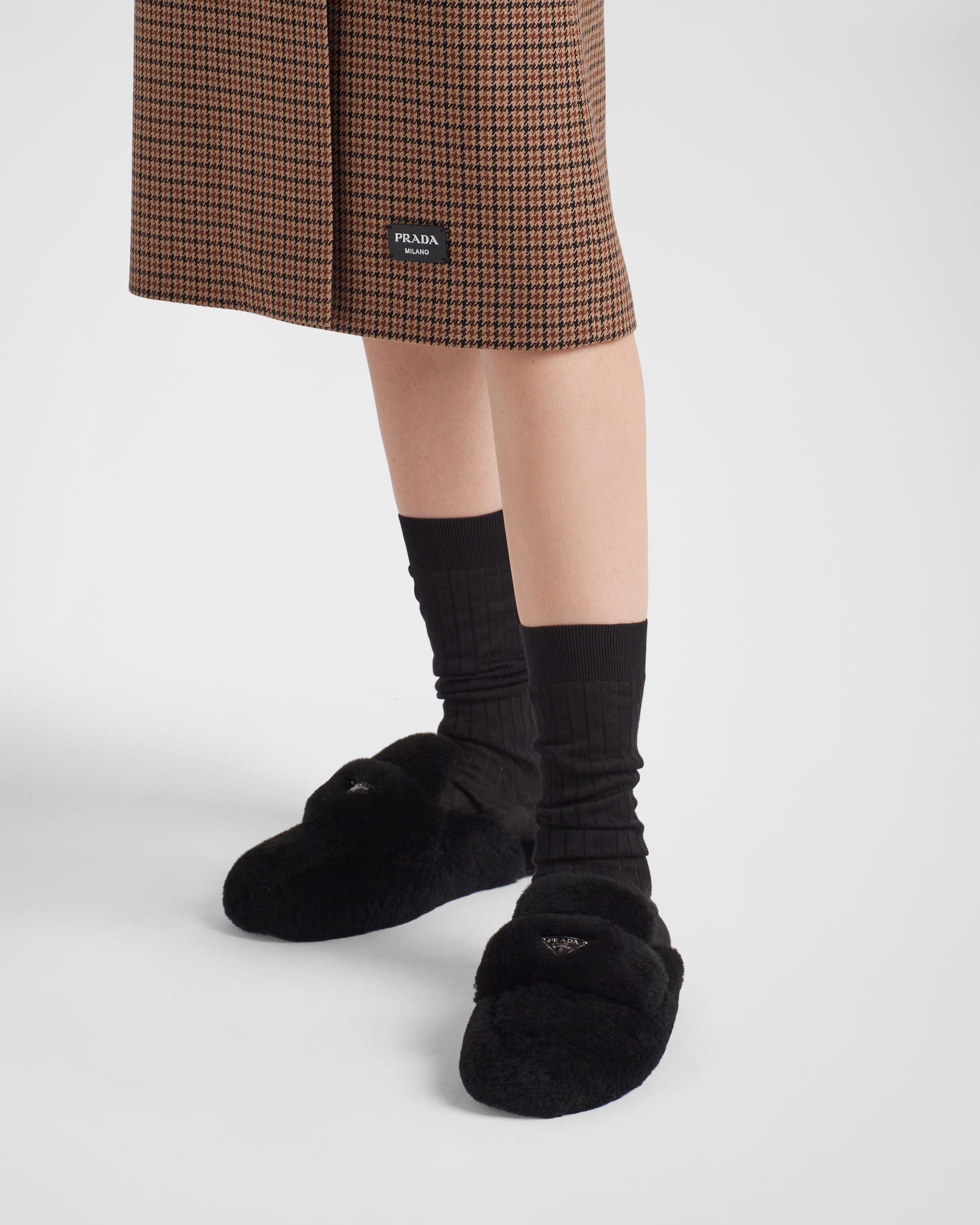 Shearling mules - 3