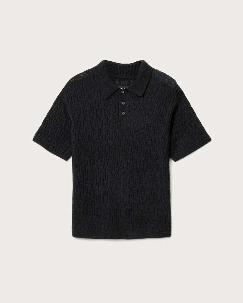 CYCLONE SHORT SLEEVE CABLE POLO - 1