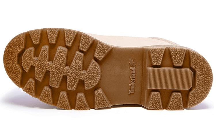 (WMNS) Timberland Lindon Woods 6 Inch Waterproof Boot 'Beige Nubuck and Printed Collar' A2BBR - 6