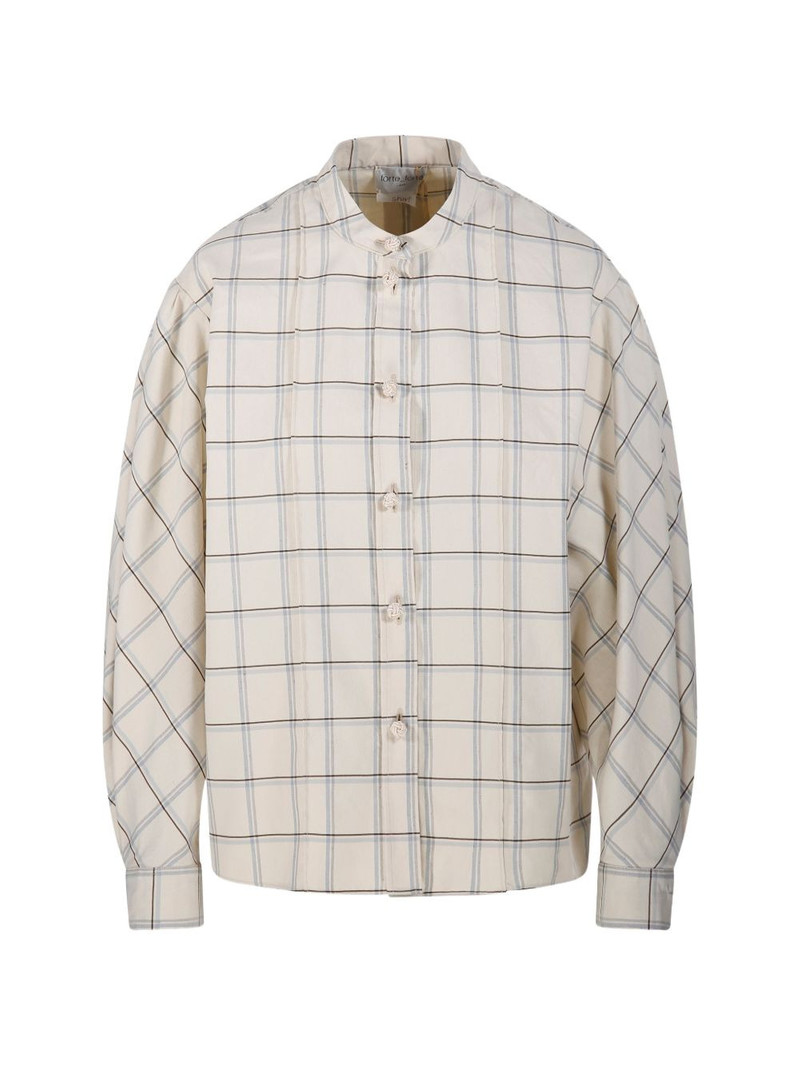 band-collar shirt 1