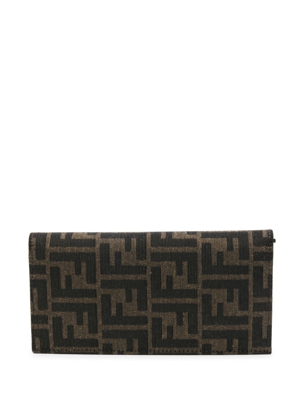 FF-jacquard bi-fold wallet - 2
