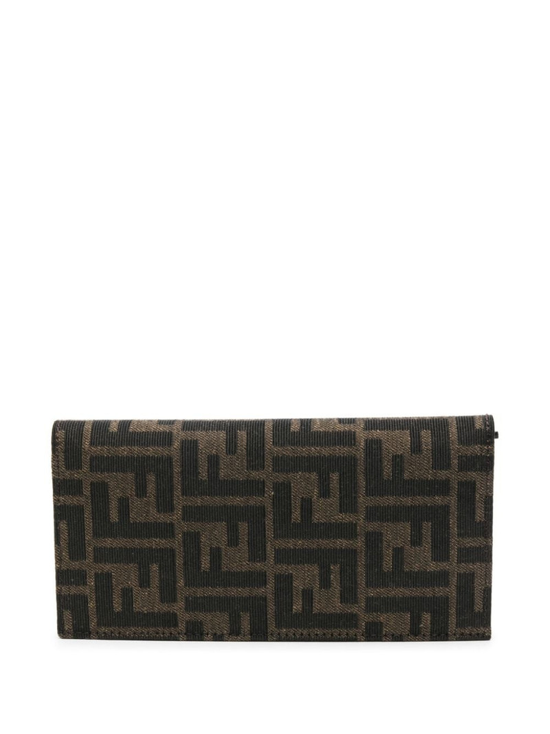 FENDI FF-jacquard bi-fold wallet outlook
