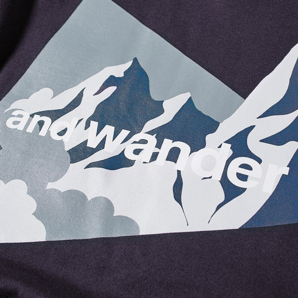 And Wander Long Sleeve Knife Ridge Tee - 4